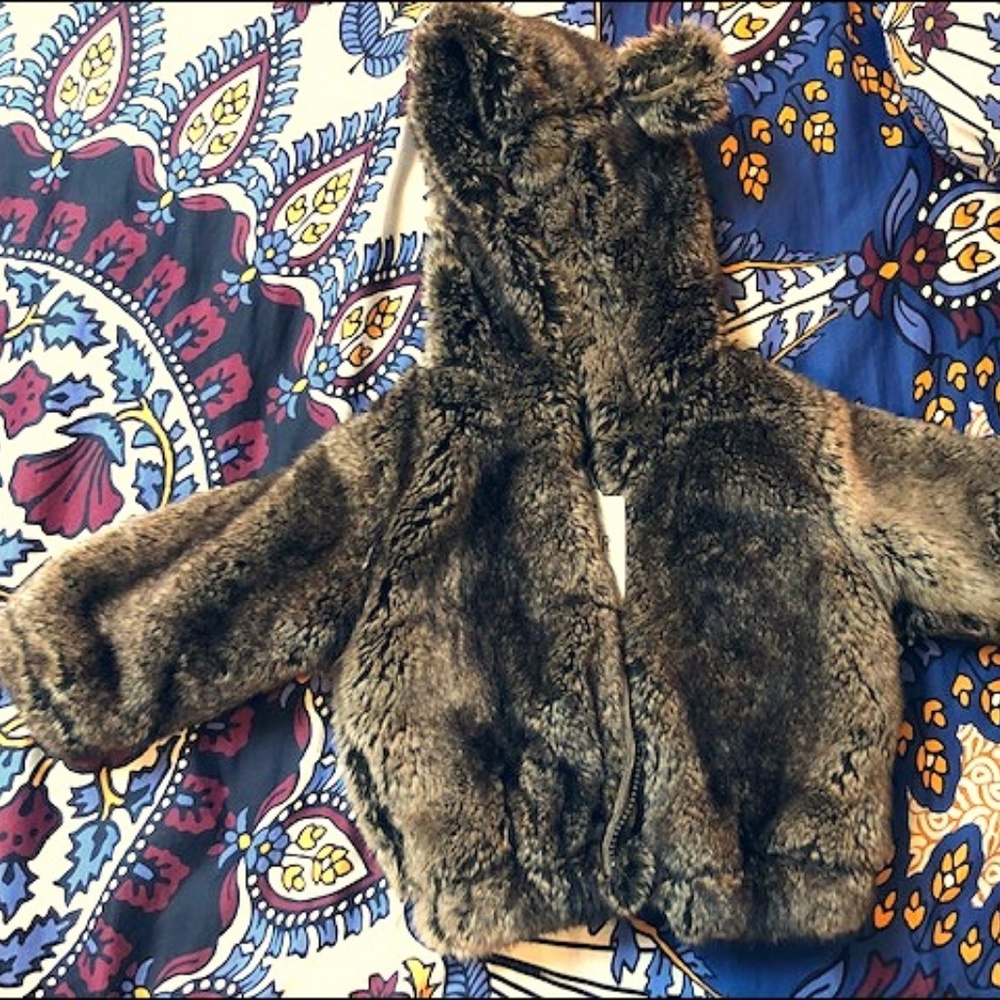Faux Mink Fur Coat 24m